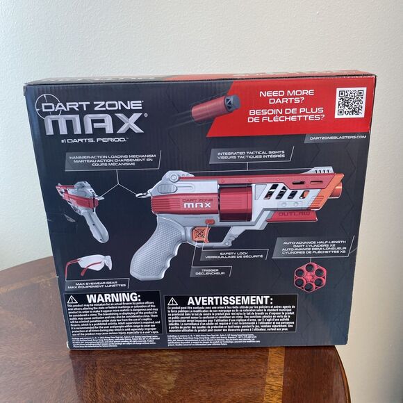 Dart Zone MAX Outlaw Blaster NEW Sealed – Never Used – Ships Fast & Safe - Picture 2 of 9